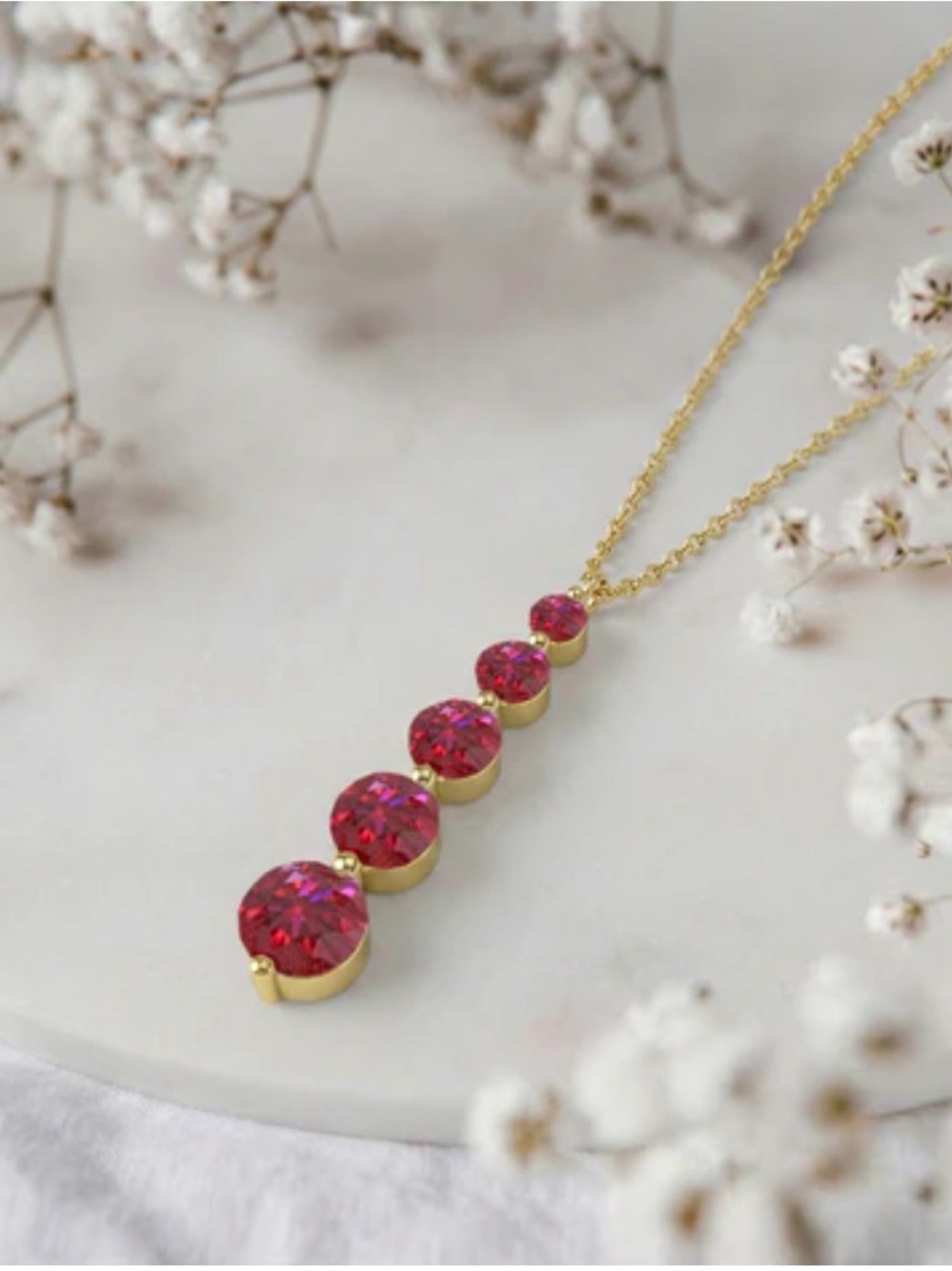 Ruby Pendant - Picture 2 of 7